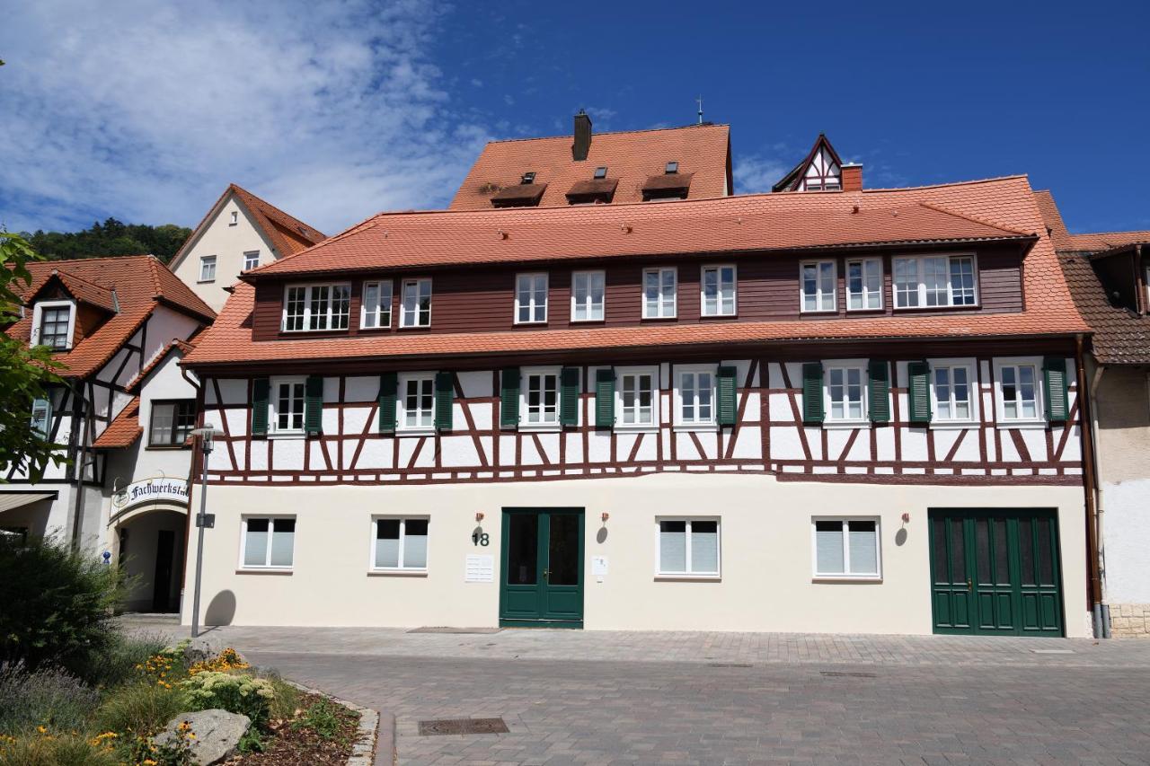 Das Schiefe Haus Wohnung Bergstrasse Heppenheim  Exteriör bild